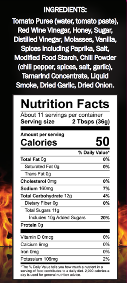Oaksteak Original BBQ Sauce - 12 oz