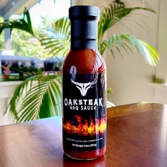 Oaksteak Original BBQ Sauce - 14 oz