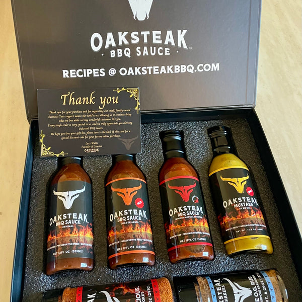 Oaksteak BBQ Gift Box
