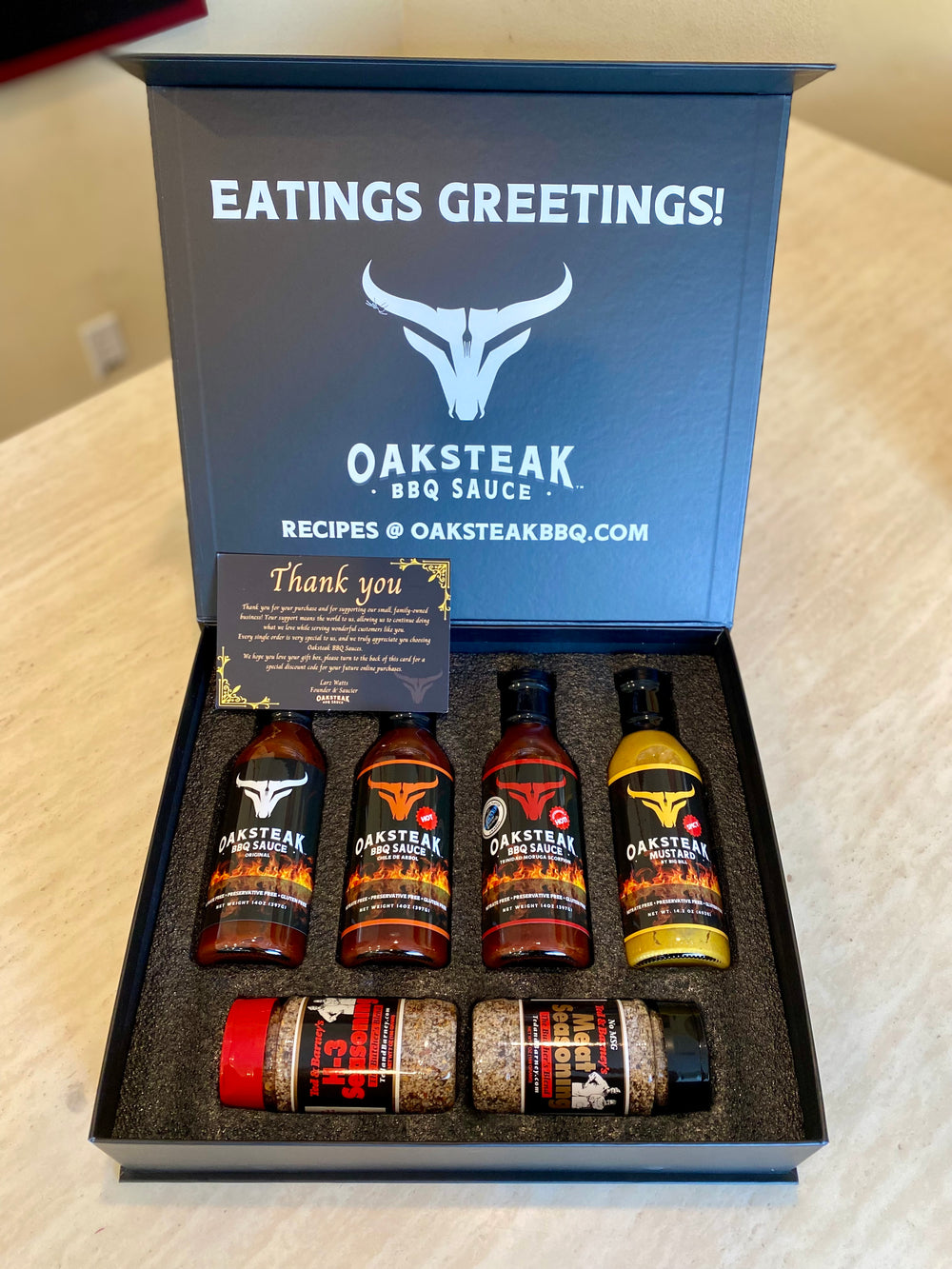 Oaksteak BBQ Gift Box