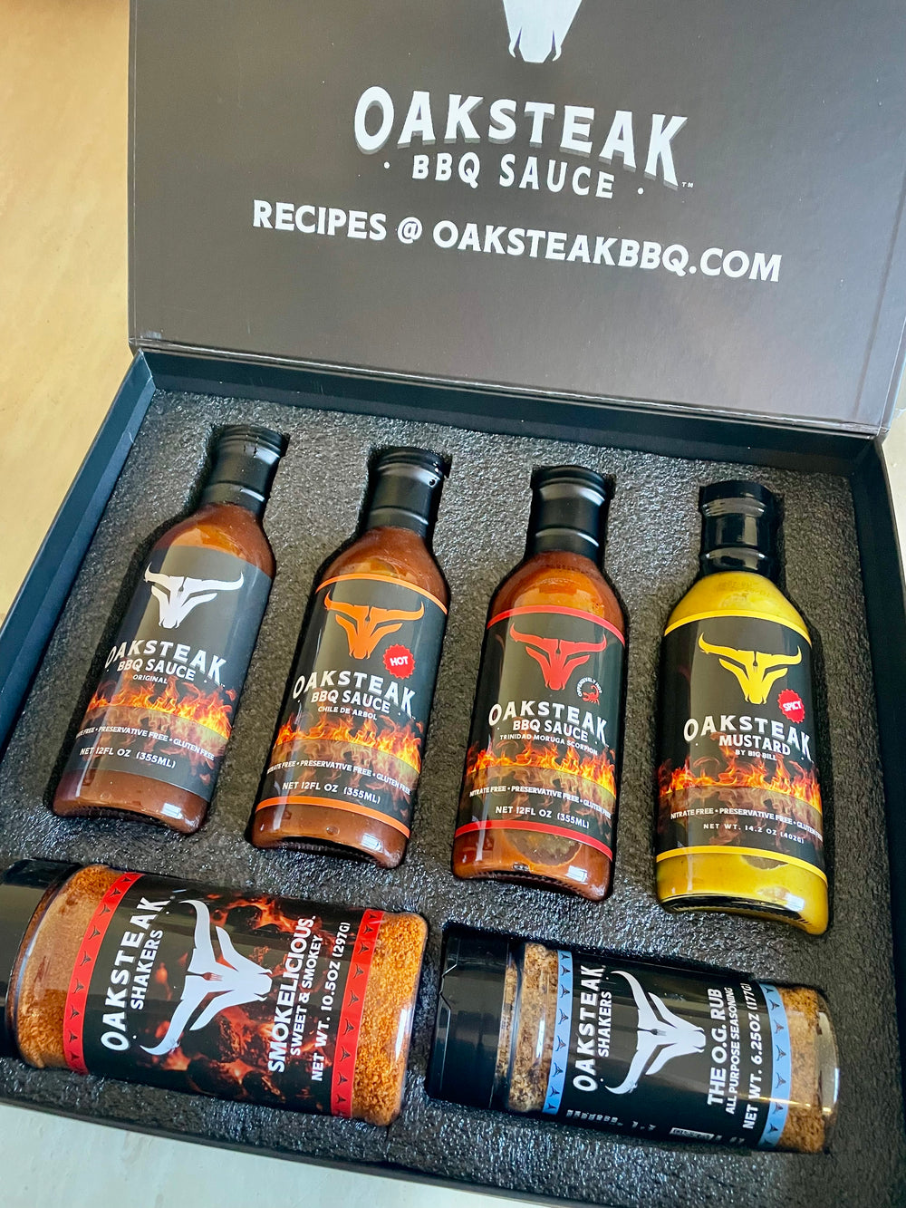 Oaksteak BBQ Gift Box