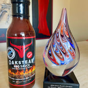 Oaksteak Offensively Hot BBQ Sauce - 12 oz