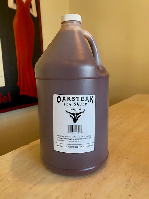 Oaksteak Original BBQ Sauce - 1 Gallon