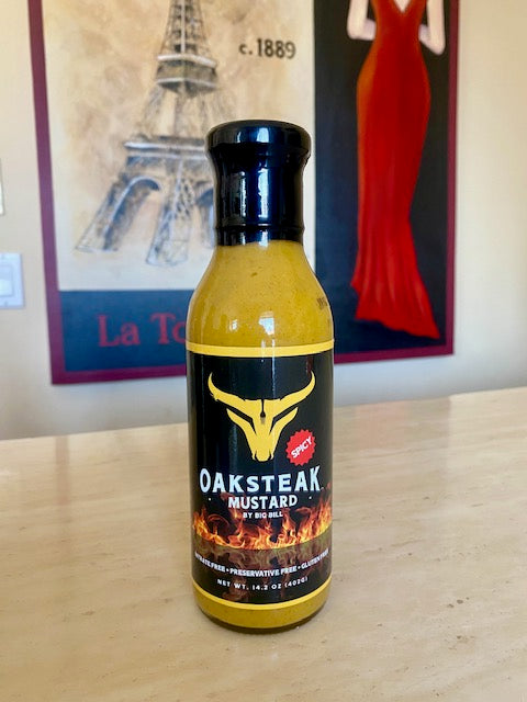 Oaksteak Spicy Mustard - 12 oz