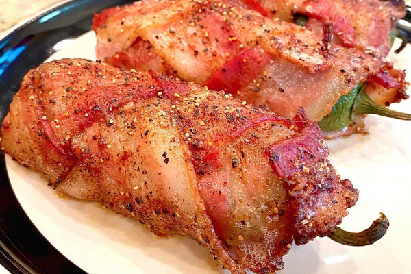 Bacon Wrapped Stuffed Jalapenos
