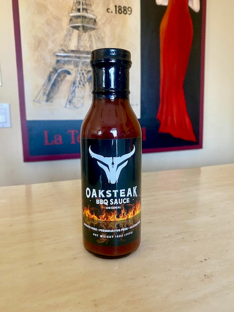 Oaksteak Original BBQ Sauce - 14 oz