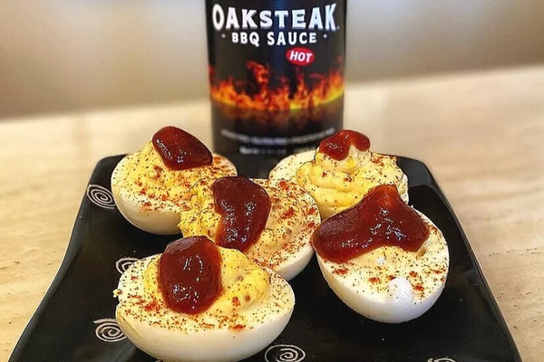 Oaksteak Deviled Eggs