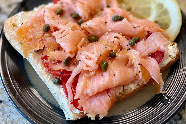 Salmon Lox on Toast
